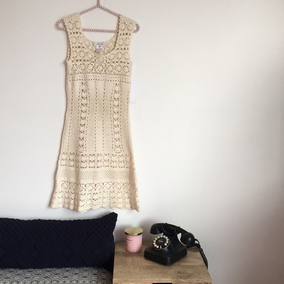 Celine Dresses & Skirts - Hello... Celine crochet dress